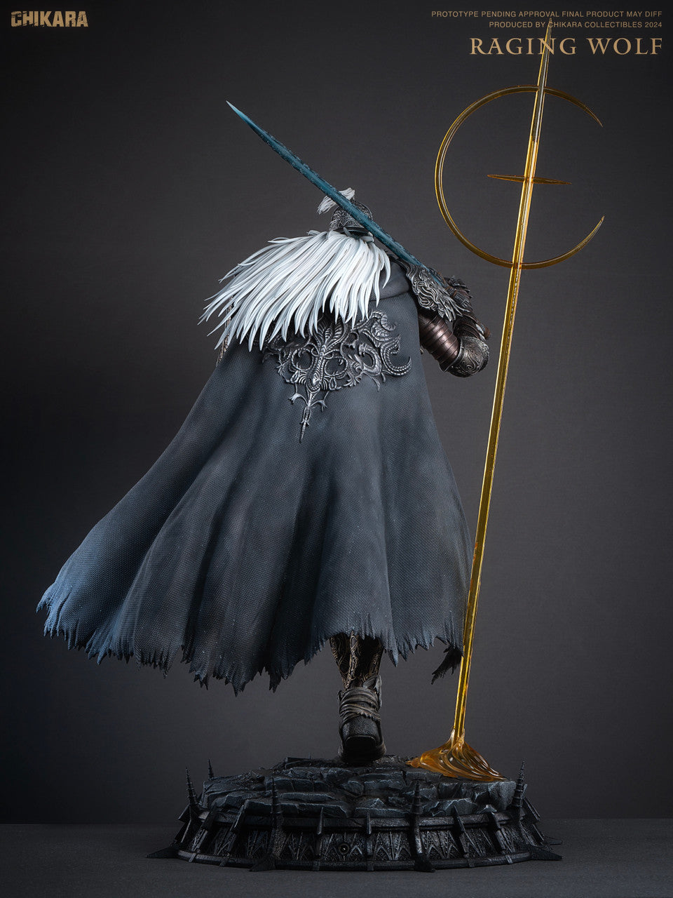 [Warehouse in Stock] CHIKARA Studio - Statue - Elden Ring - Vargram the Raging Wolf