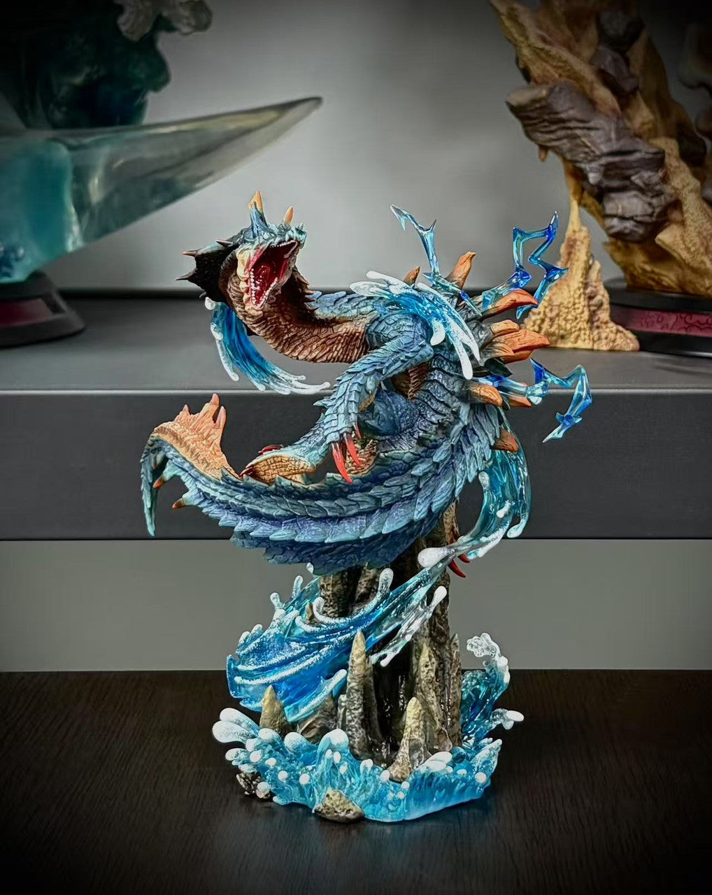 [Warehouse in Stock] S6 studio - Statue - Monster Hunter - Lagiacrus
