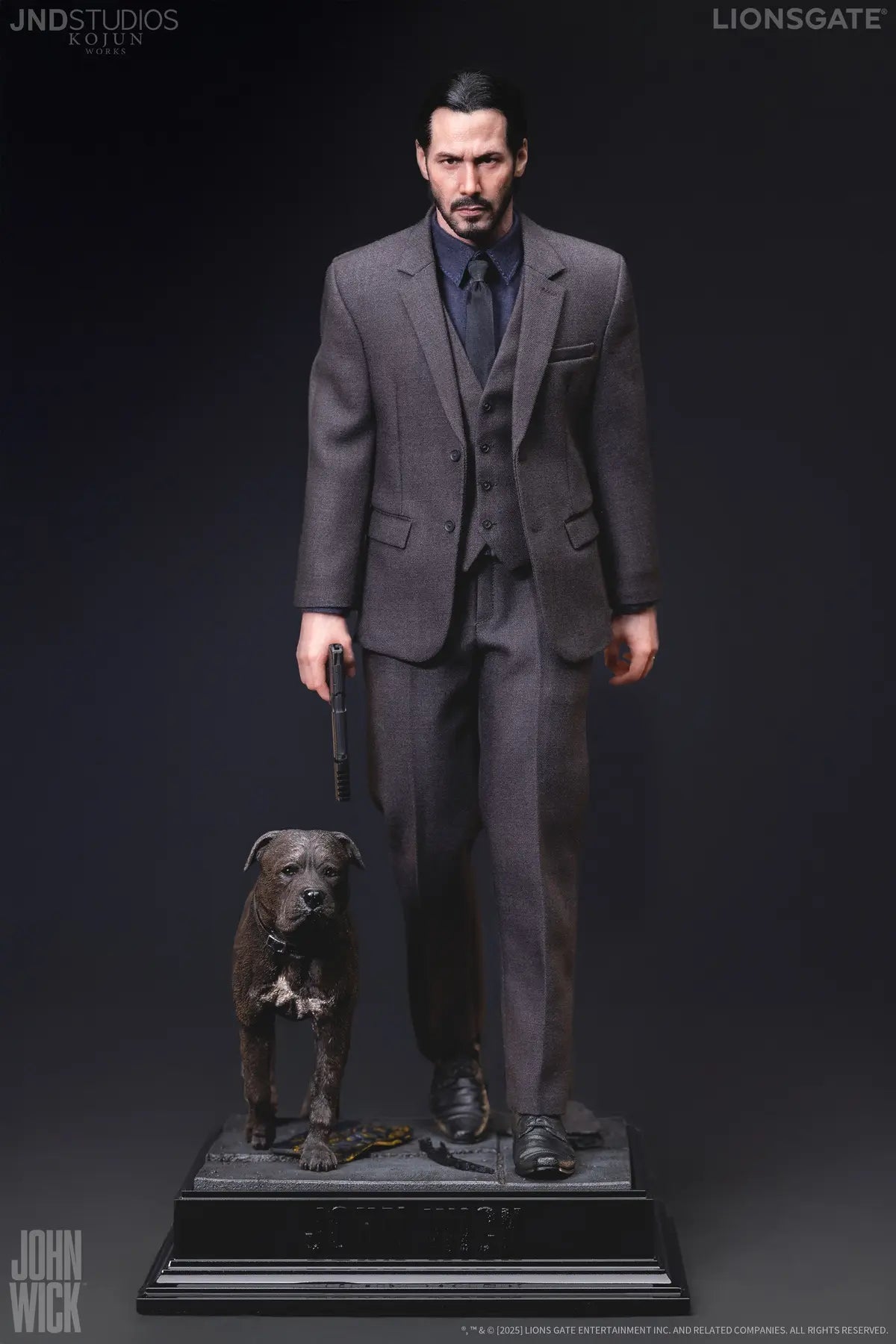 [Pre-Order] JND Studio - Statue - John Wick - 1&4 1/6 scale Action Figure KJW-005A KJW-005C (Licensed)