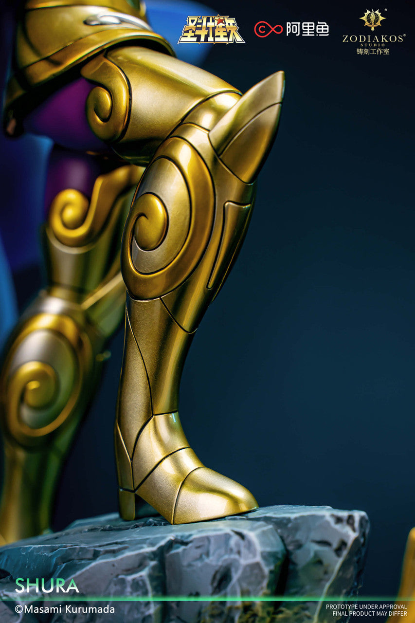 [Pre-Order Closed] Zodiakos Studio - Statue - Saint Seiya - Gold Saint-Shura (Licensed)