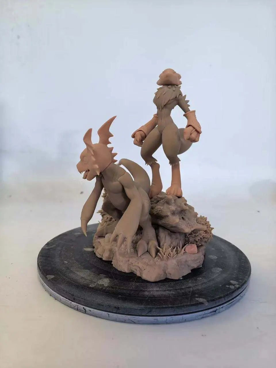 [Pre-Order] BN Studio X Slash Studio - Statue - Digimon - Guilmon X Terriermon X Renamon