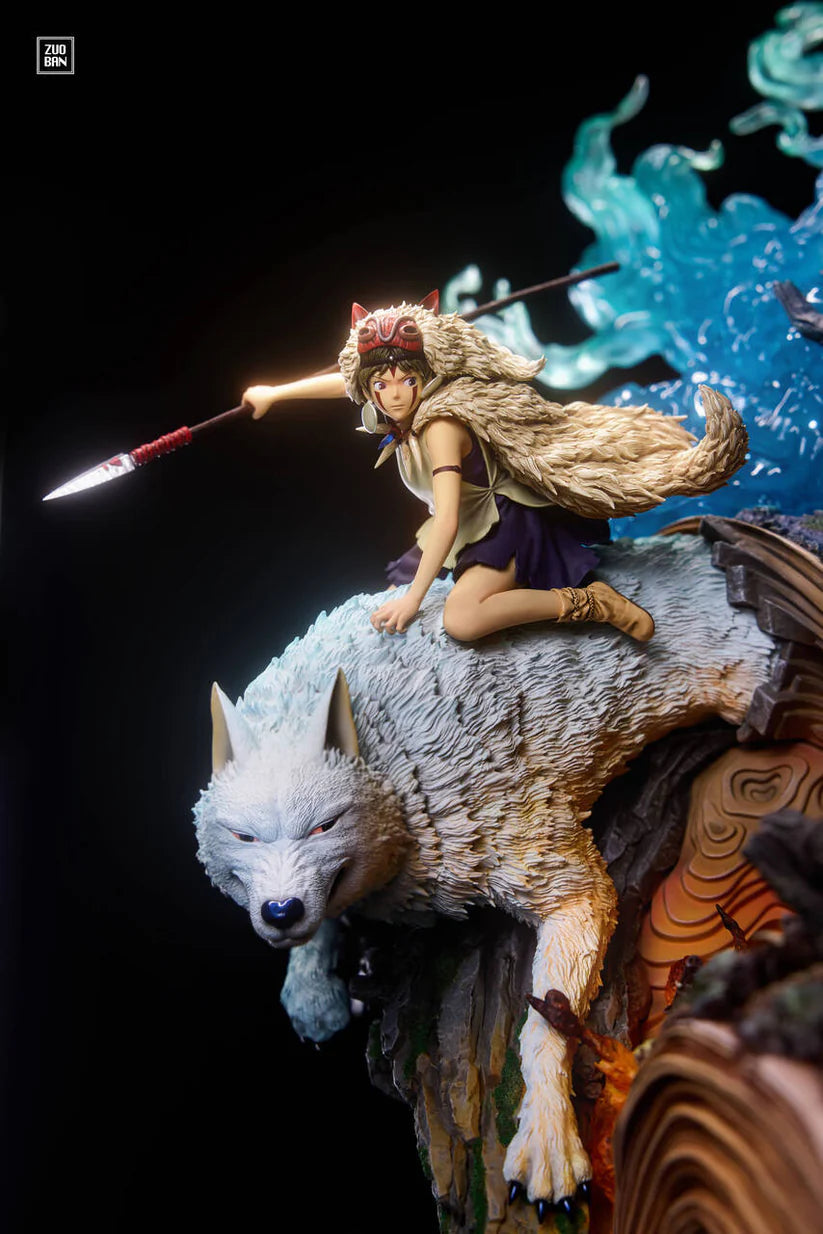 [Warehouse in Stock] ZuoBan Studio - Statue - Princess Mononoke - Princess Mononoke x Ashitaka