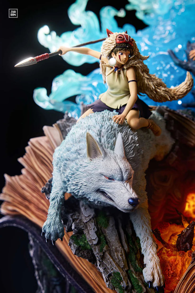 [Warehouse in Stock] ZuoBan Studio - Statue - Princess Mononoke - Princess Mononoke x Ashitaka