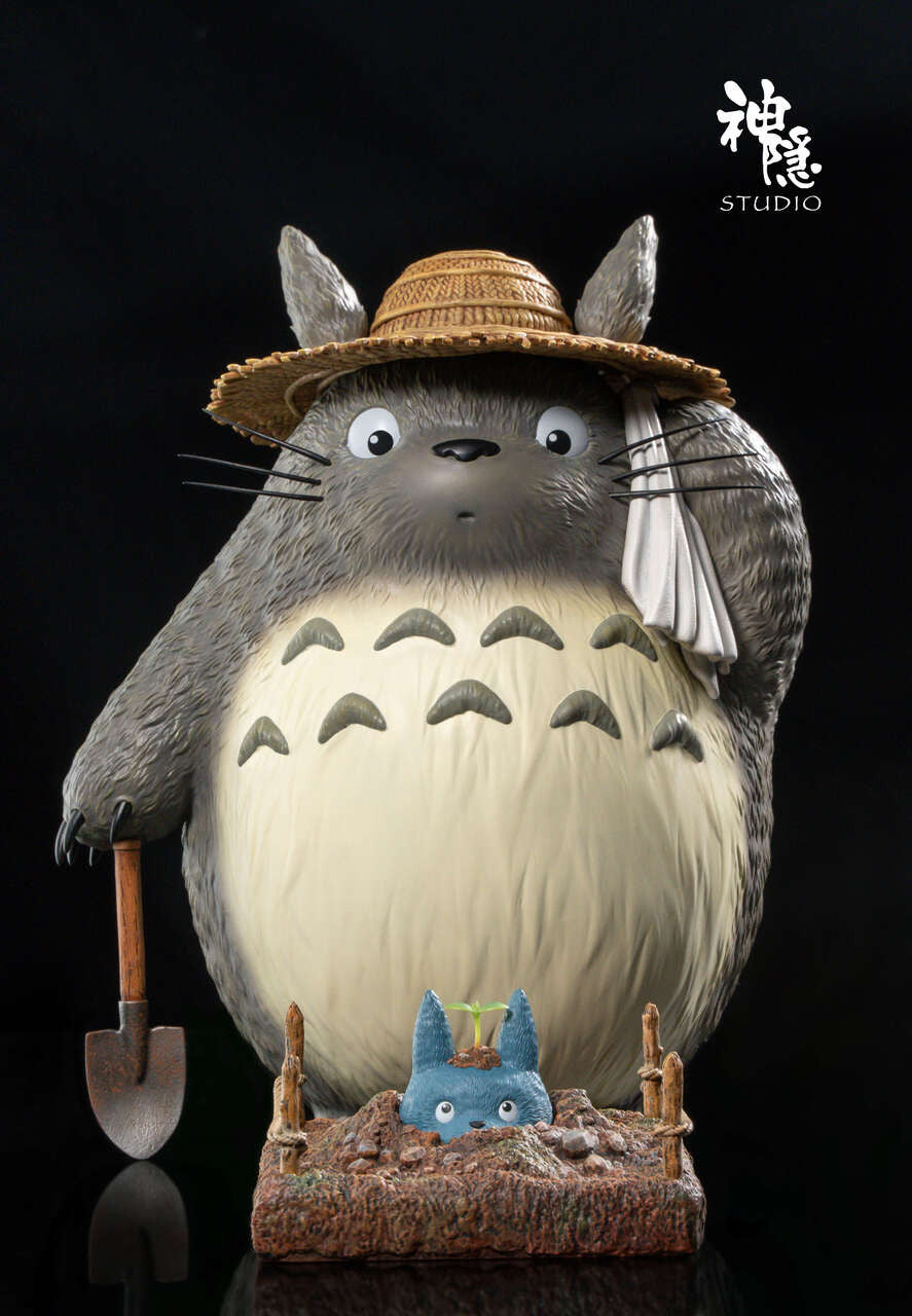 [Warehouse in Stock] Shen Yin Studio - Statue - My Neighbor Totoro - Farmer Totoro