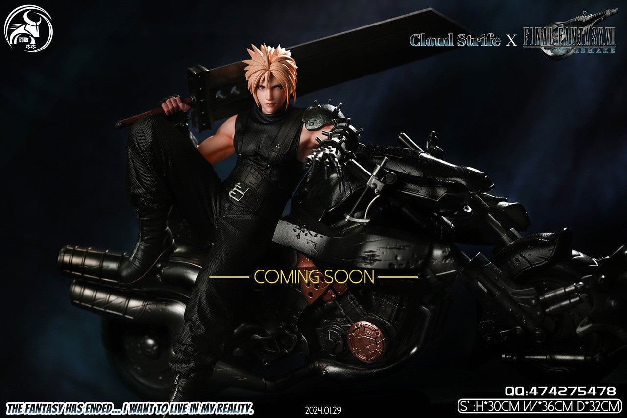 [Warehouse in Stock] YGNN Studio - Statue - Final Fantasy 7 - Cloud