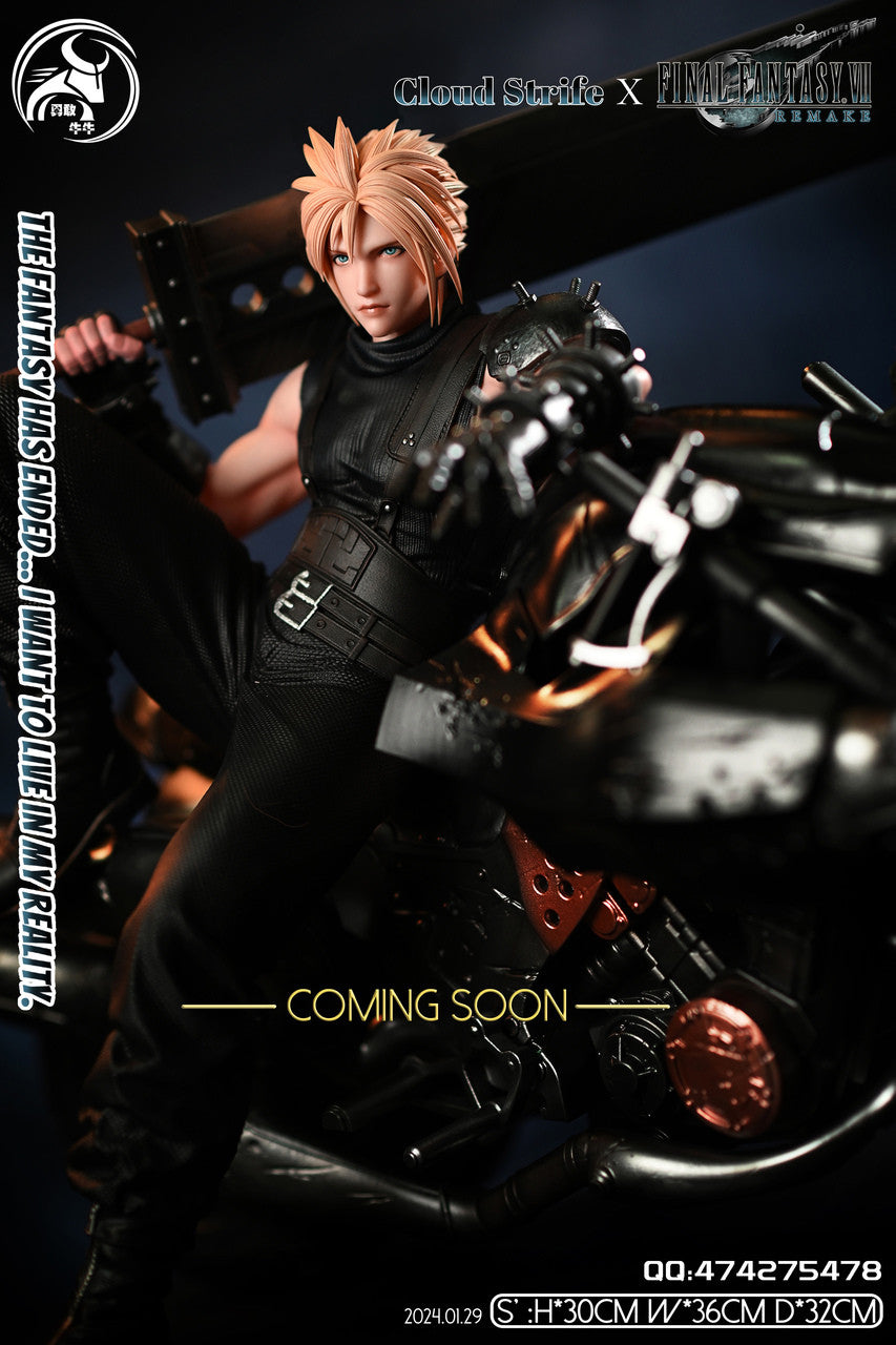 [Warehouse in Stock] YGNN Studio - Statue - Final Fantasy 7 - Cloud