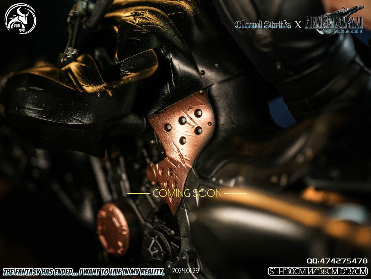 [Warehouse in Stock] YGNN Studio - Statue - Final Fantasy 7 - Cloud