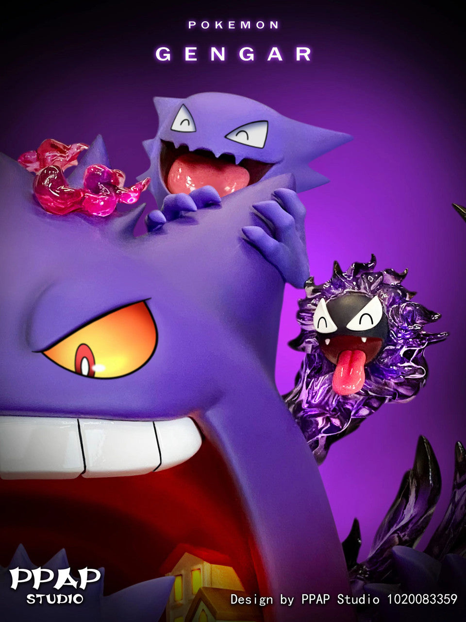 [Warehouse in Stock] PPAP Studio - Statue - Pokémon - Gengar