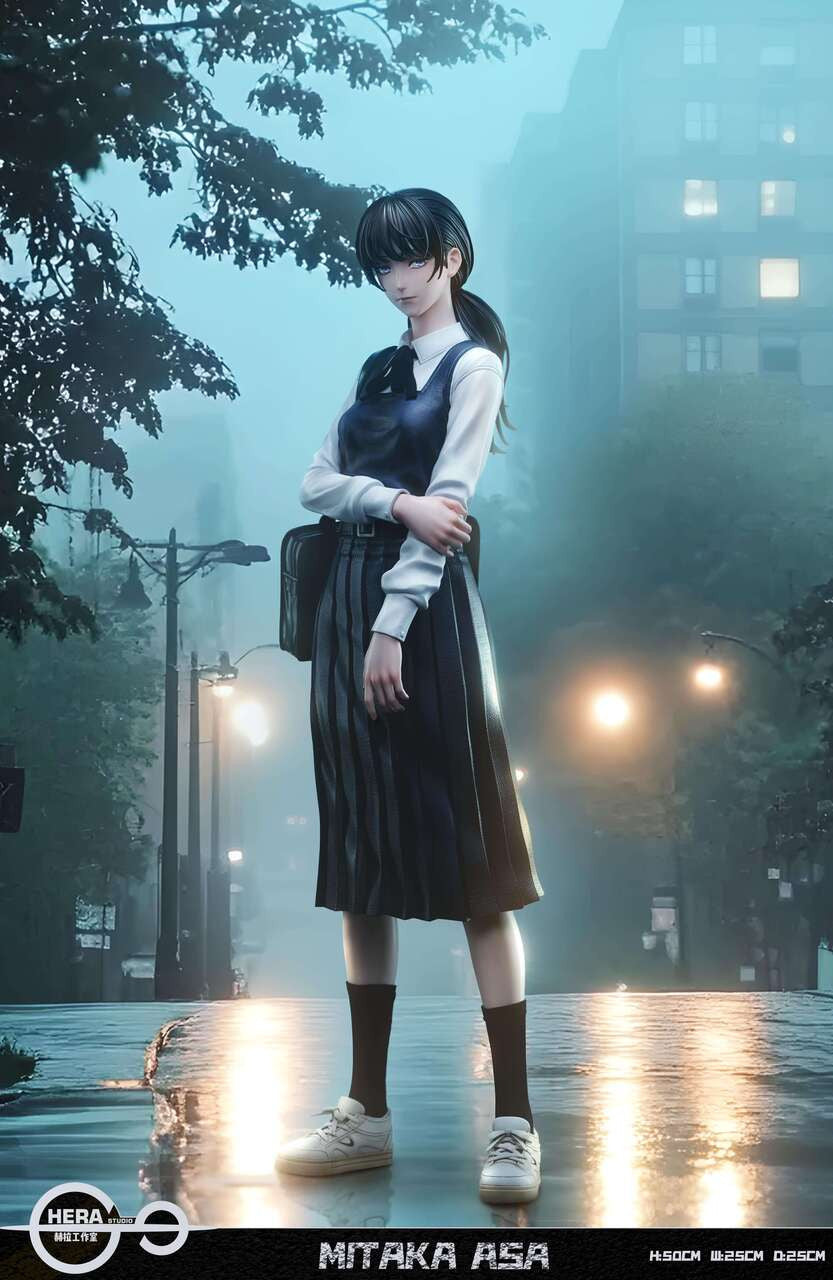 [Warehouse in Stock] HeRa Studio - Statue - Chainsaw Man Asa Mitaka (No DLC)