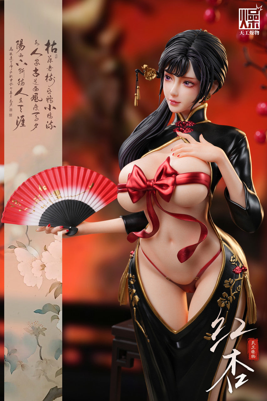 [Pre-Order Closed] TGZW Studio - Statue - Original - Uniform Series Part 3: Cheongsam Red Apricot (Licensed)