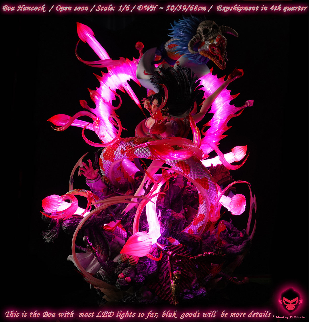 [Pre-Order] Monkey.D Studio - Statue - One Piece - The Pirate Empress Boa Hancock