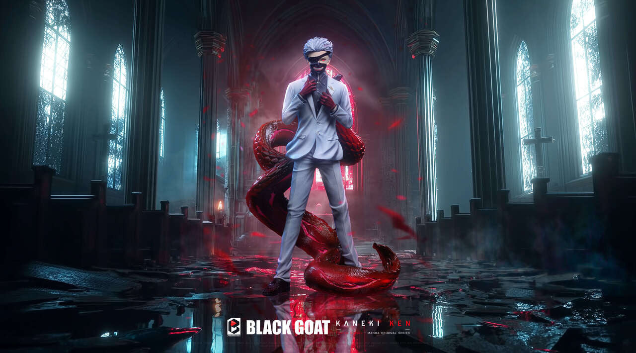 [Pre-Order] Black and White Studio - Statue - Tokyo Ghoul - Goat Kaneki Ken
