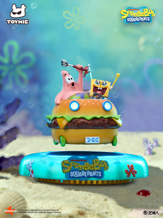 [Pre-Order] TOYMIE - Statue - SpongeBob SquarePants - Krabby patty Magnetic car with LED (Licensed)