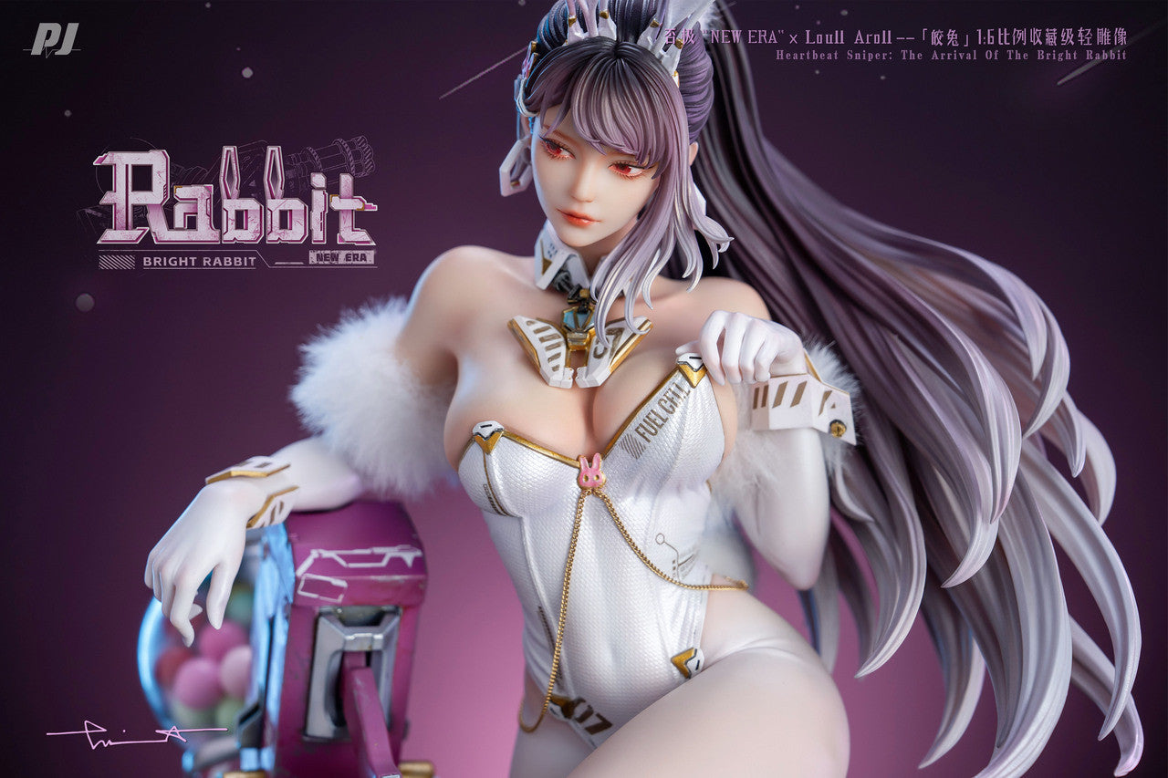 [Pre-Order] PIJI Studio - PVC - Original - New Era × Loull_AroLL White Rabbit (Licensed)