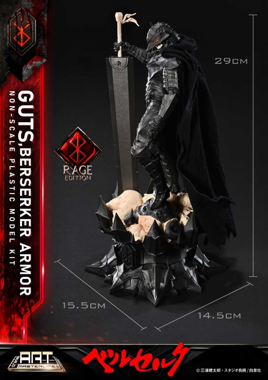[Pre-Order] Prime 1 Studio - Model Kit - Berserk Guts - Berserker Armor Rage Plastic Model Kit BABR-01 BABR-01S (Licensed)