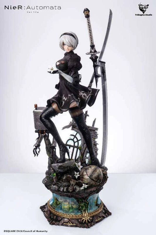 [Warehouse in Stock] TriEagles Studio - Statue - NieR: Automata 2B (Licensed)