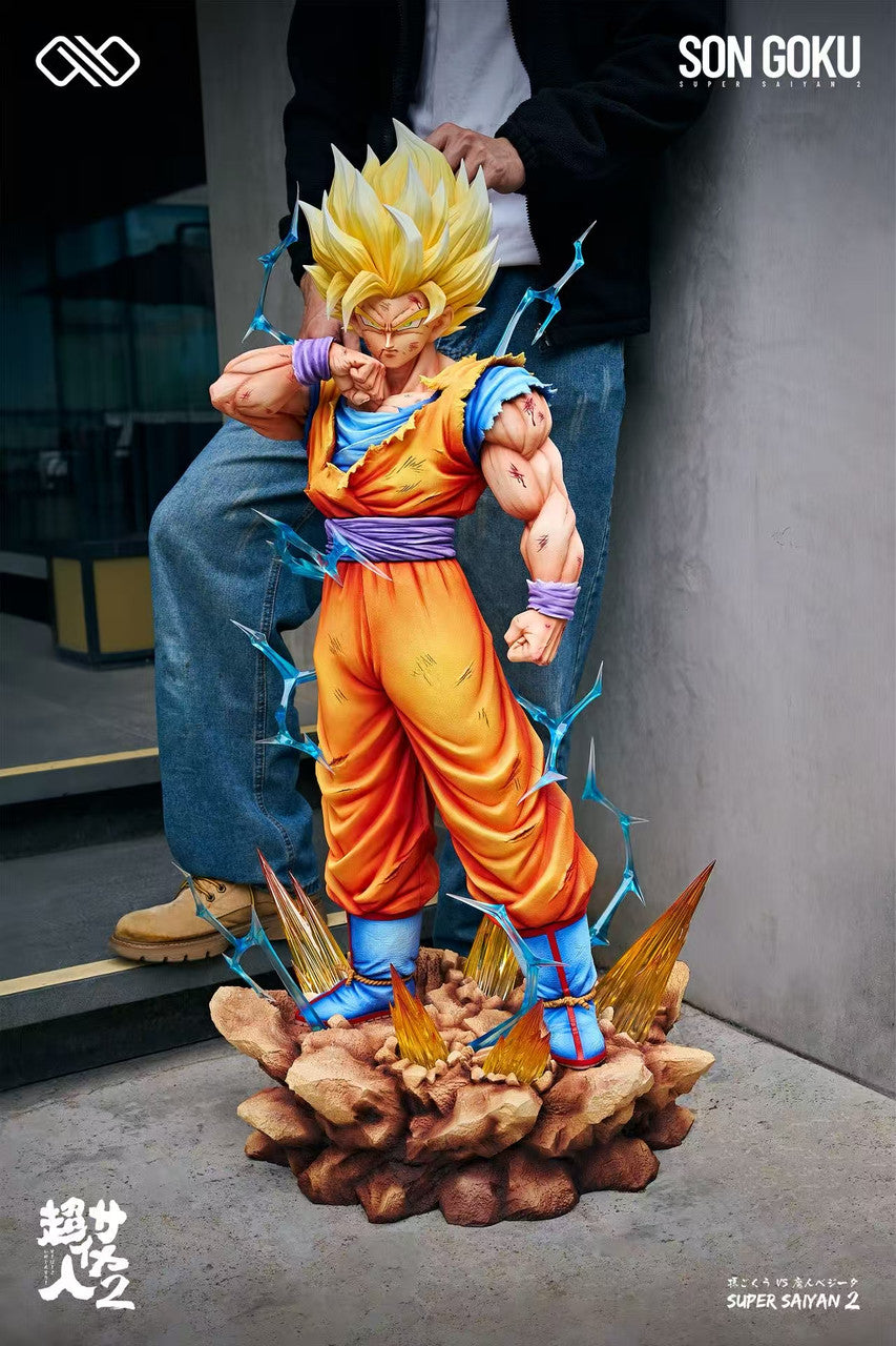 [Warehouse in Stock] Infinite Studio - Statue - Dragon Ball - Super Saiyan 2 Goku