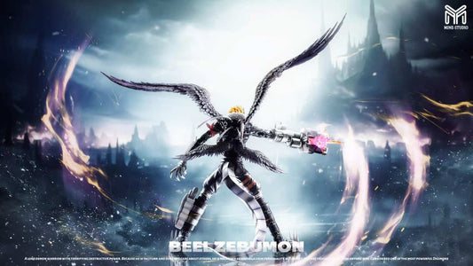 [Pre-Order Closed] Mine Studio - Statue - Digimon - Beelzemon & Impmon