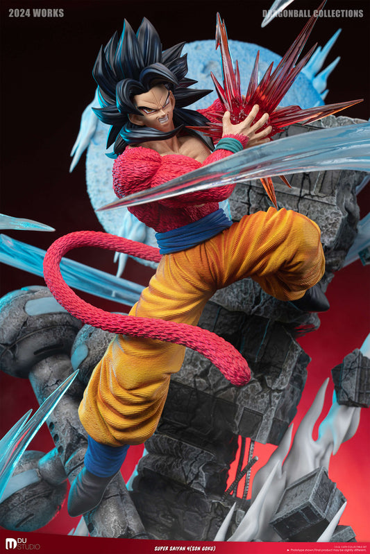 [Warehouse in Stock] DU Studio - Statue - Dragon Ball Super Saiyan 4 Son Goku