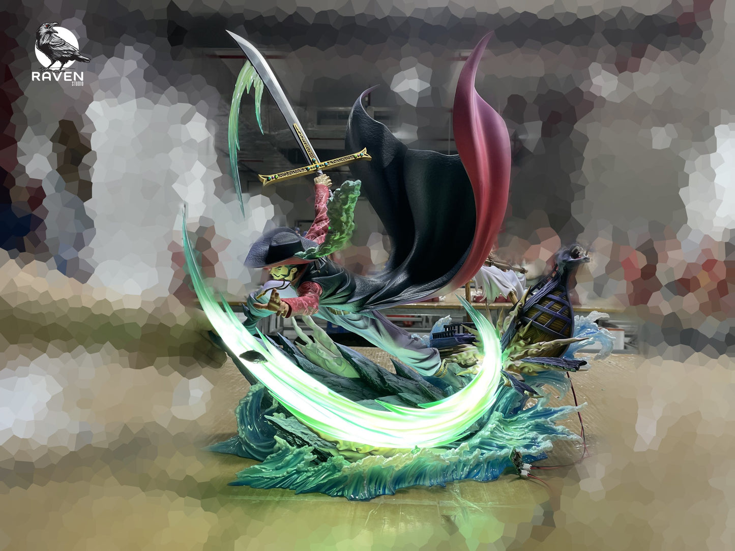 [Pre-Order] Raven Studio - Statue - One Piece - Hawkeye Dracule Mihawk