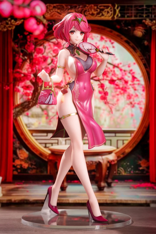 [Warehouse in Stock] TOUFOU figure Studio - Statue - Xenoblade Chronicles - Cheongsam Pyra (EX Ver.)