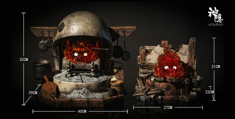 [Pre-Order] Shen Yin Studio - Statue - Howl's Moving Castle - Calcifer Rebirth after the collapse with LED
