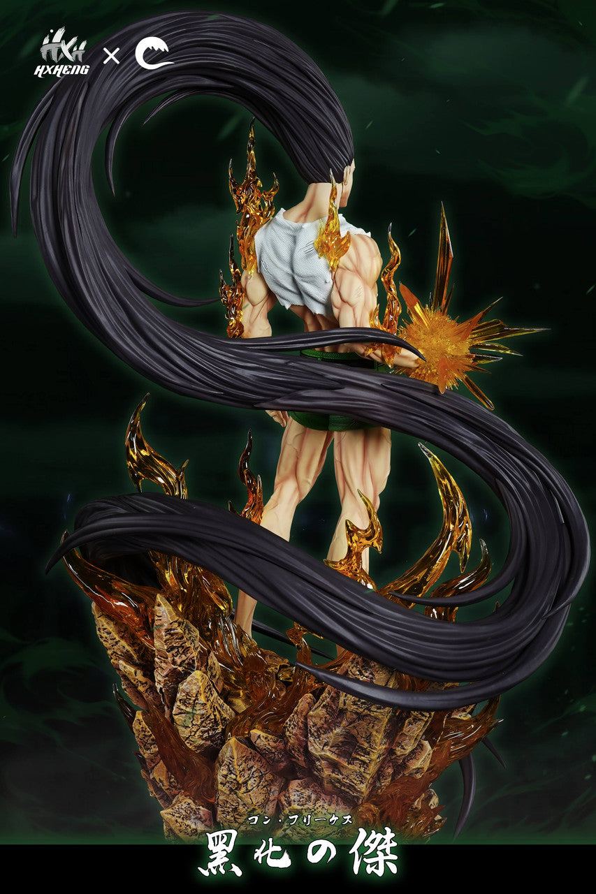 [Warehouse in Stock] HXHENG × CHENG Studio - Statue - HUNTER×HUNTER - Hunter Series #1 Black Gon Freecss