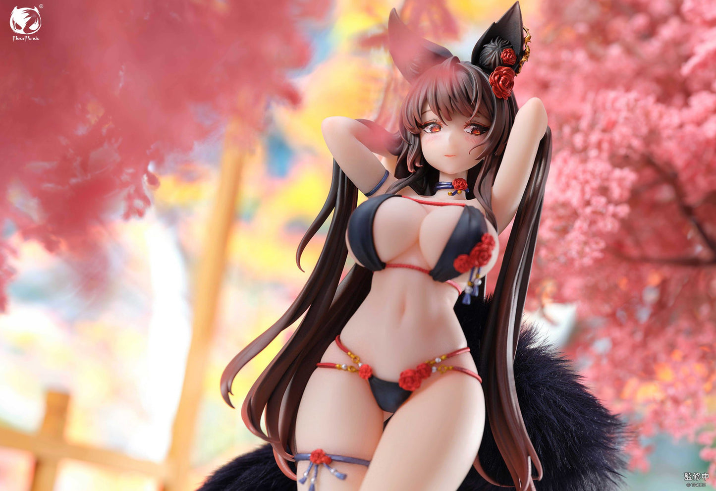 [Warehouse in Stock] BearPanda & TACCO studio - PVC - Original - Rose (Bara) (Licensed)