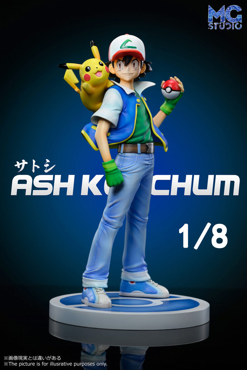 [Warehouse in Stock] MG Studio - Statue - Pokémon - Animation Ash Ketchum with Sound Effect