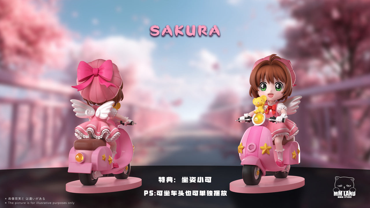 [Pre-Order] MMLAND Studio - Statue - Cardcaptor Sakura - Sakura Kinomoto riding Motorcycle