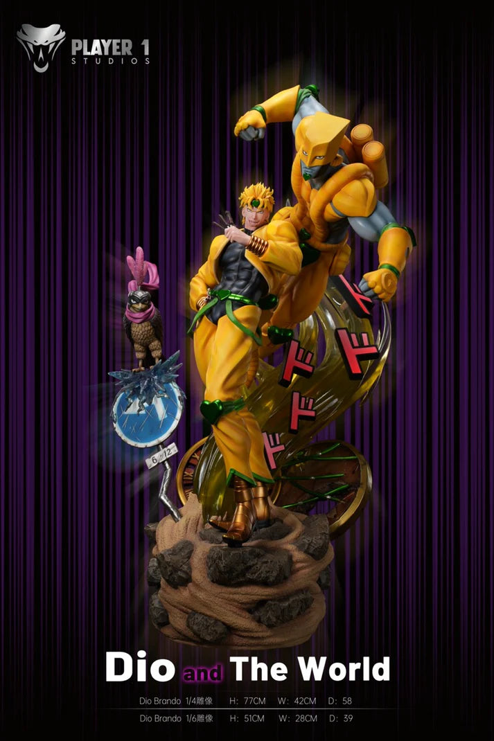 [Warehouse in Stock] Player 1 Studio - Statue - JoJo's Bizarre Adventure Duel Series - Dio Brando