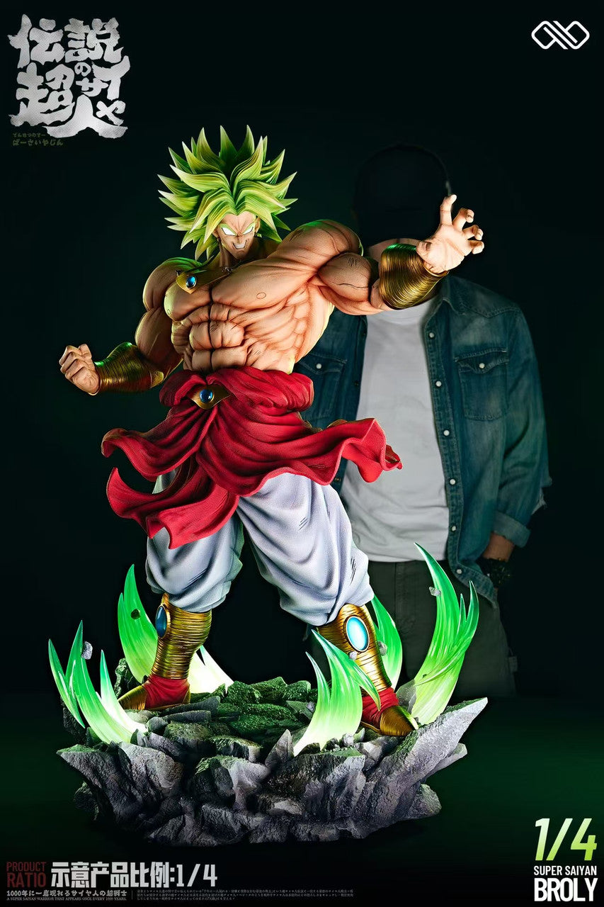 [Warehouse in Stock] Infinite Studio - Statue - Dragon Ball 1/4 Broly with LED EX