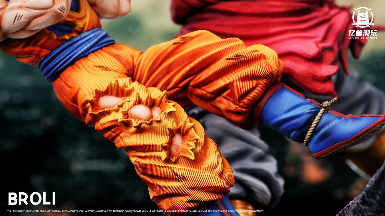 [Warehouse in Stock] YISHOU Studio - Statue - Dragon Ball - Broly VS Goku & Vegeta
