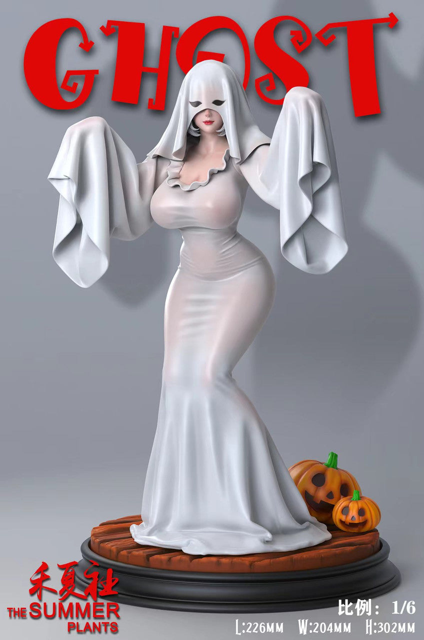[Warehouse in Stock] THE SUMMER PLANTS Studio - Statue - Original - Ghost Girl (Licensed)