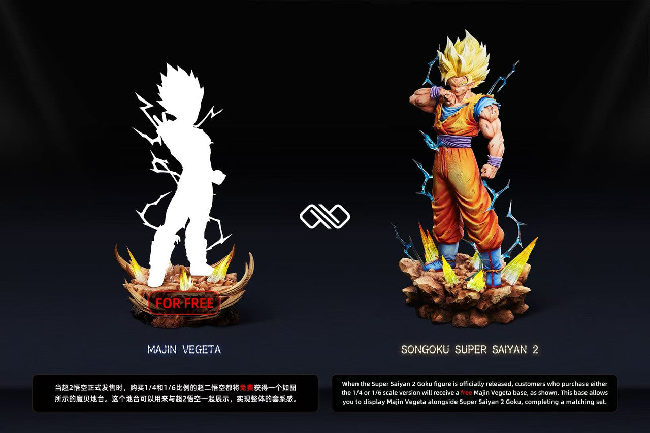 [Warehouse in Stock] Infinite Studio - Statue - Dragon Ball - Super Saiyan 2 Goku