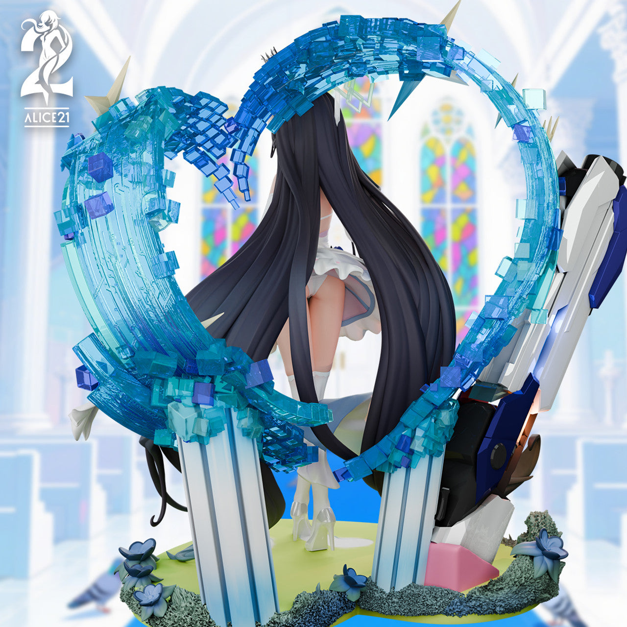 [Pre-Order] Alice21 Studio - Statue - Blue Archive - Wedding Dress Alice