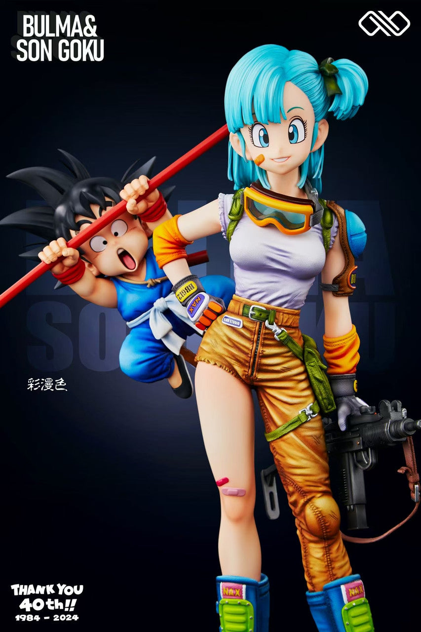 [Pre-Order Closed] Infinite Studio - Statue - Dragon Ball - Title page 40th Anniversary Series #2 Bulma & Goku