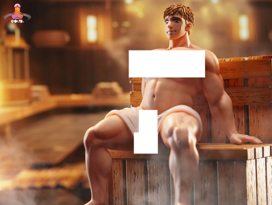 [Warehouse in Stock] Shen Niu Studio - Statue - Delicious in Dungeon Laios Touden. Sauna Adventure