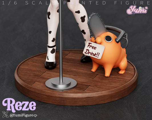 [Pre-Order] Yumi Figure - Statue - Chainsaw Man - cow bikini Reze