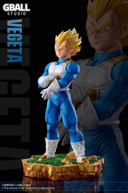 [Warehouse in Stock] GBALL Studio - Statue - Dragon Ball Series 002 Vegeta 1/4 Regular version