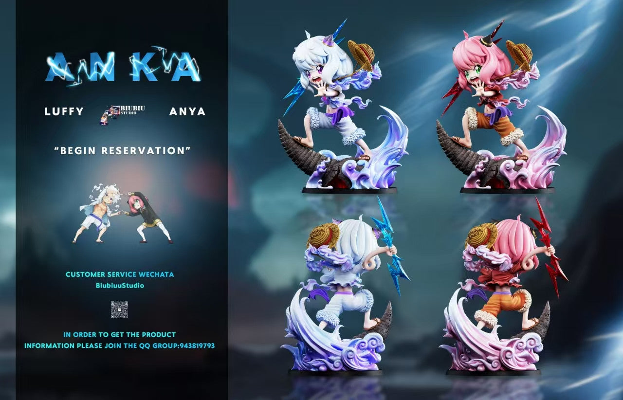 [Pre-Order] Biubiu Studio - Statue - Spy x Family - Anya cos Nika Luffy