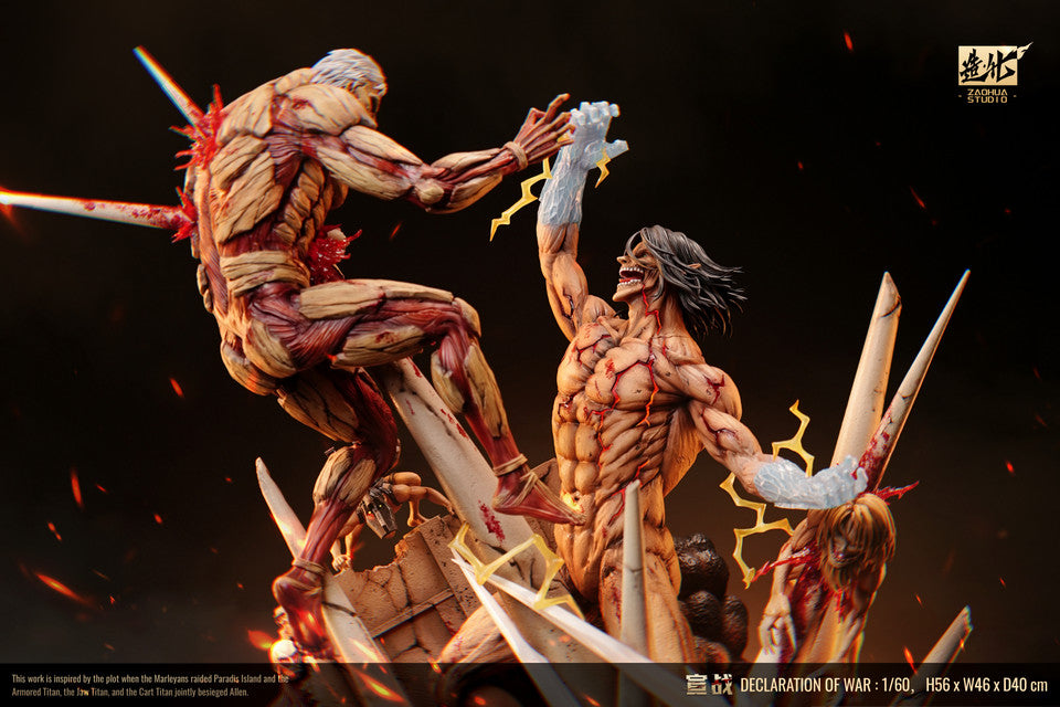 [Last One] ZaoHua Studio - Statue - Attack on Titan - Declaration Of War EX ver with LED