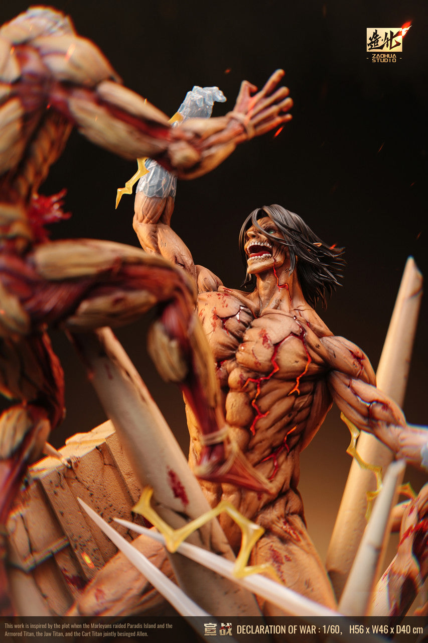 [Last One] ZaoHua Studio - Statue - Attack on Titan - Declaration Of War EX ver with LED