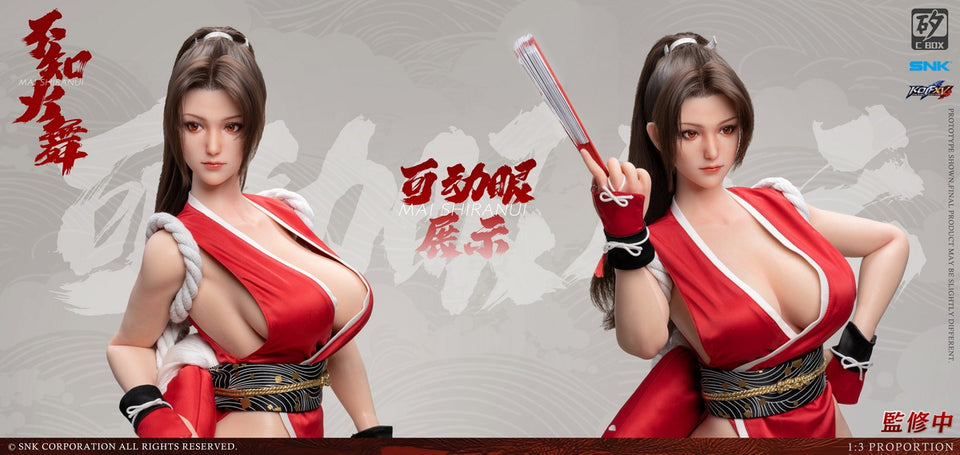 [Pre-Order Closed] C-BOX - Action Figure - The King of Fighters - Officially Licensed SNK Character - Mai Shiranui CB-8601 (Licensed)