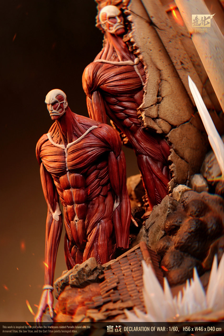 [Last One] ZaoHua Studio - Statue - Attack on Titan - Declaration Of War EX ver with LED