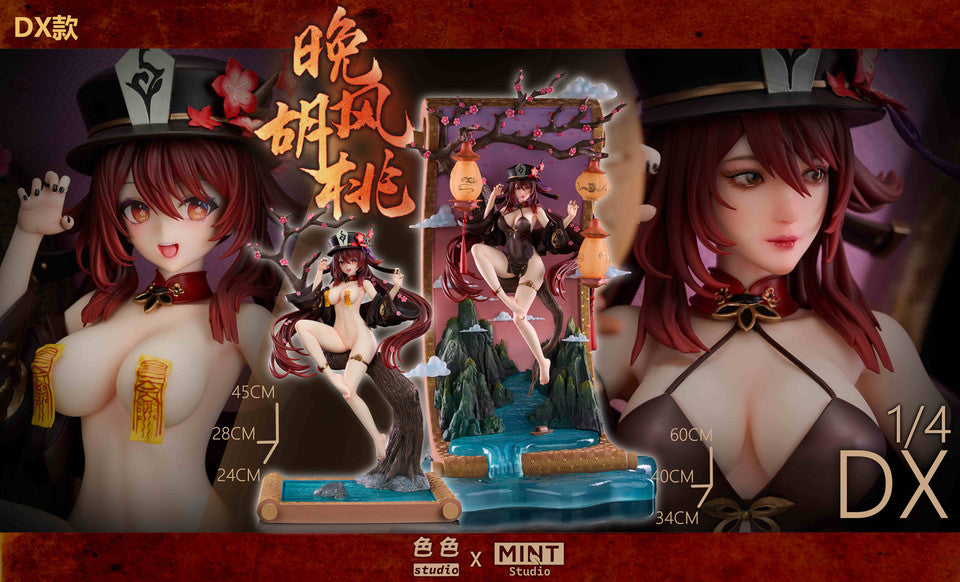[Warehouse in Stock] Sese Studio & Mint Studio - Statue - Genshin Impact - Evening Wind Hu tao
