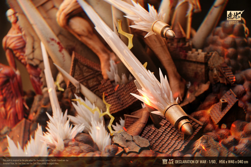 [Last One] ZaoHua Studio - Statue - Attack on Titan - Declaration Of War EX ver with LED