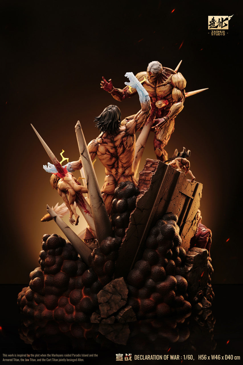 [Last One] ZaoHua Studio - Statue - Attack on Titan - Declaration Of War EX ver with LED