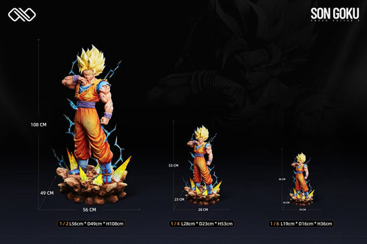 [Warehouse in Stock] Infinite Studio - Statue - Dragon Ball - Super Saiyan 2 Goku