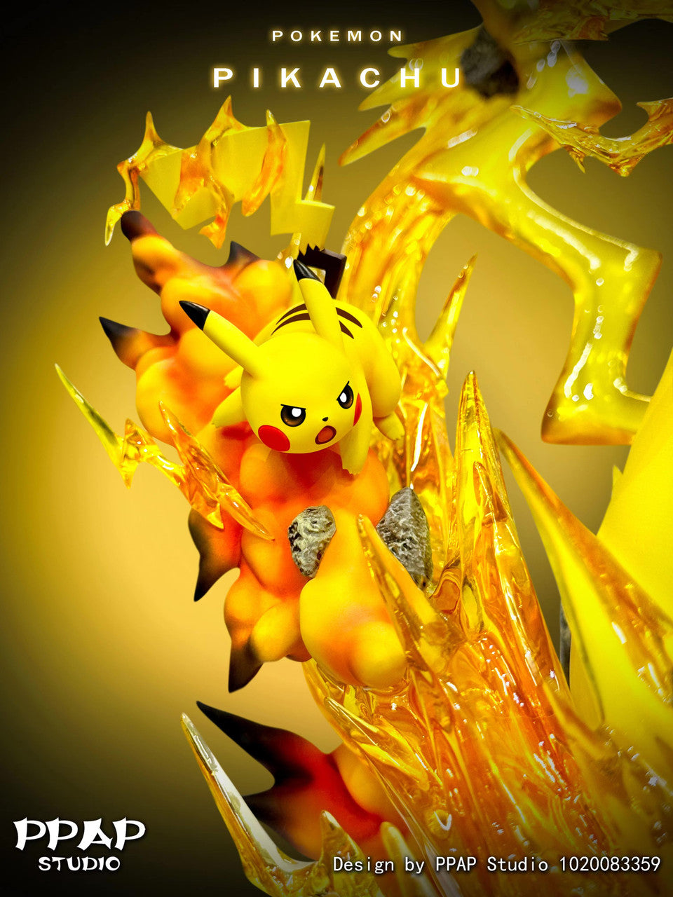 [Warehouse in Stock] PPAP Studio - Statue - Pokémon Dynamax #4 Pikachu